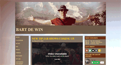 Desktop Screenshot of bartdewin.nl